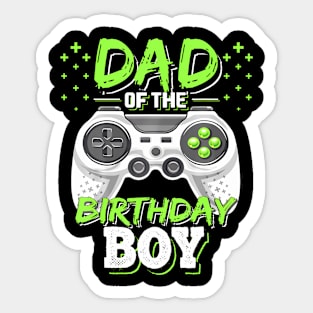Dad of the Birthday Video  Birthday Sticker